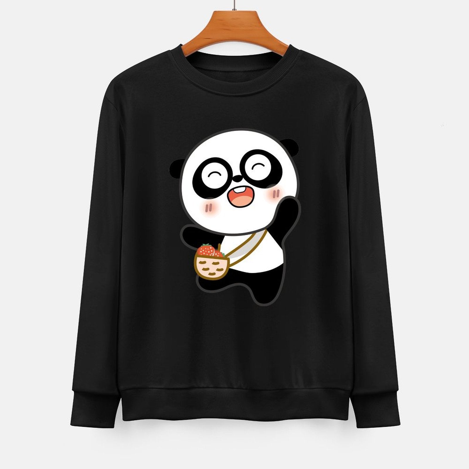 Front Patterned Long Sleeve TopFresh Slim Fit